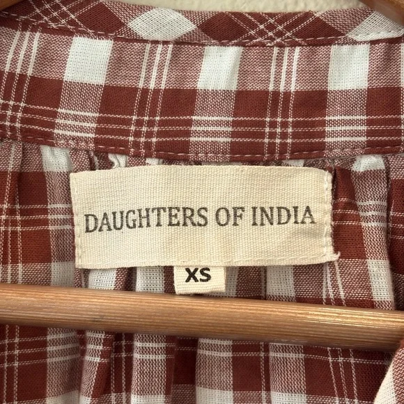 Daughters of India Poet Blouse NWT - Picture 7 of 14